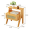 BST-9662, Bamboo Modern Bedside Table