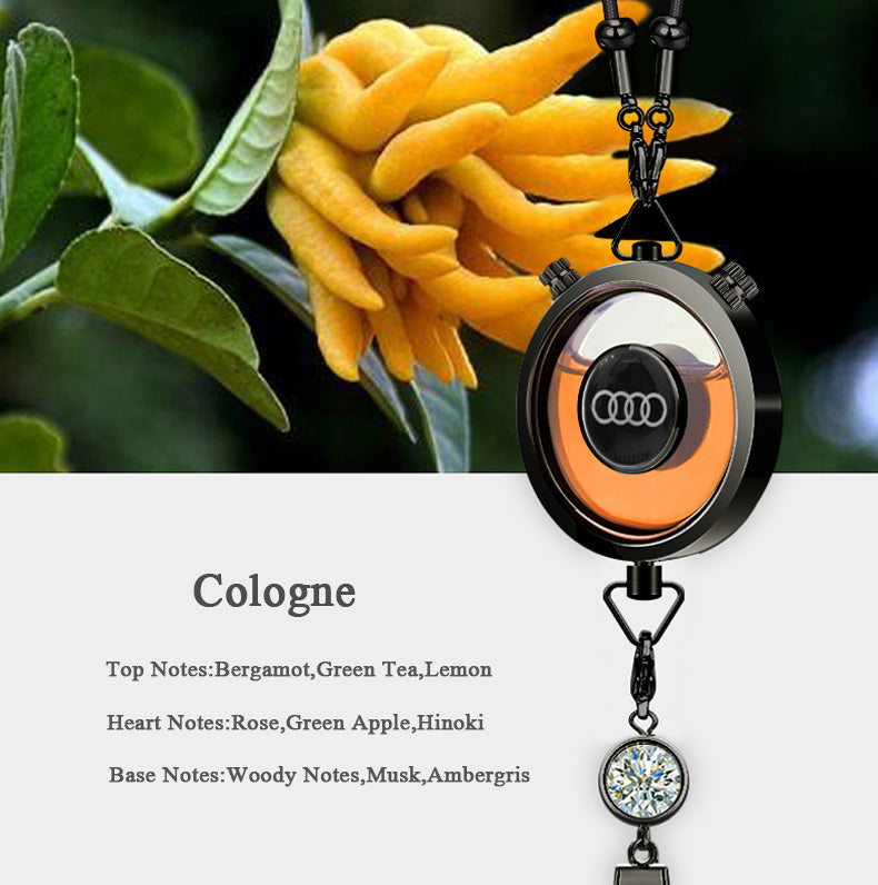 CAF-003-AUDI, Refillable AUDI Car Air Freshener Pendant With 10ml Essential Oils
