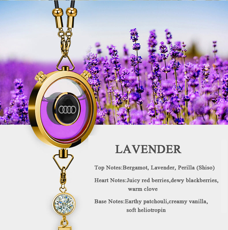 CAF-003-AUDI, Refillable AUDI Car Air Freshener Pendant With 10ml Essential Oils