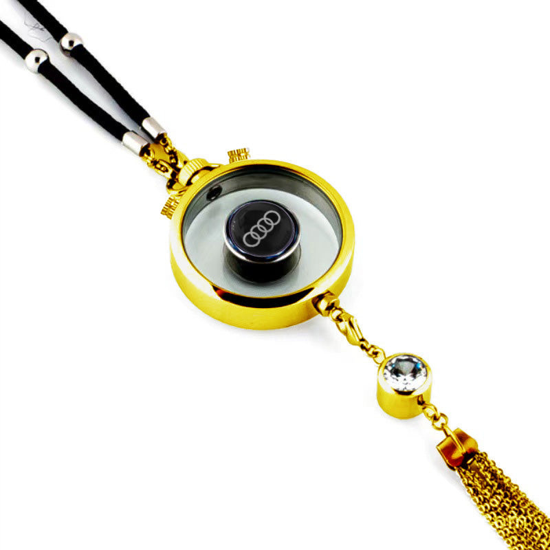 CAF-003-AUDI, Refillable AUDI Car Air Freshener Pendant With 10ml Essential Oils