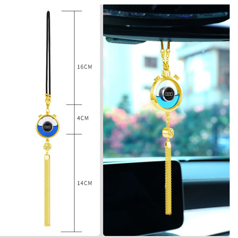 CAF-003-AUDI, Refillable AUDI Car Air Freshener Pendant With 10ml Essential Oils