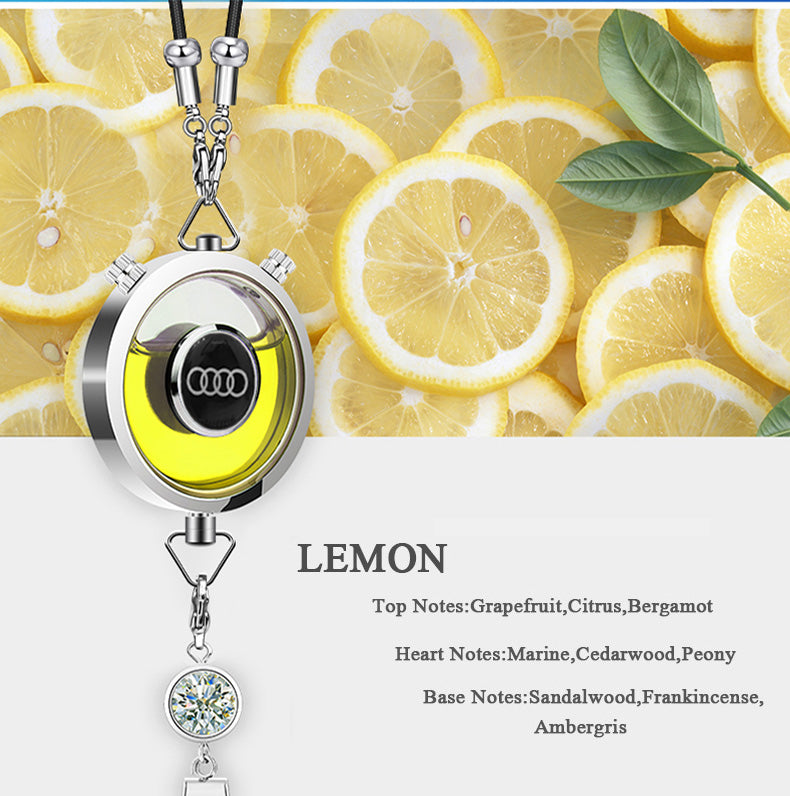 CAF-003-AUDI, Refillable AUDI Car Air Freshener Pendant With 10ml Essential Oils