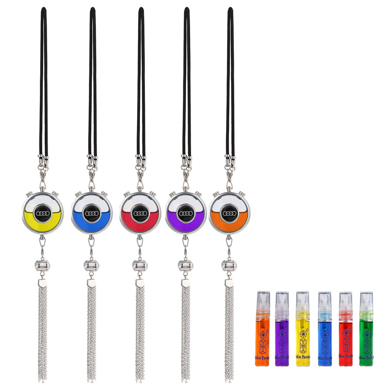CAF-003-AUDI, Refillable AUDI Car Air Freshener Pendant With 10ml Essential Oils