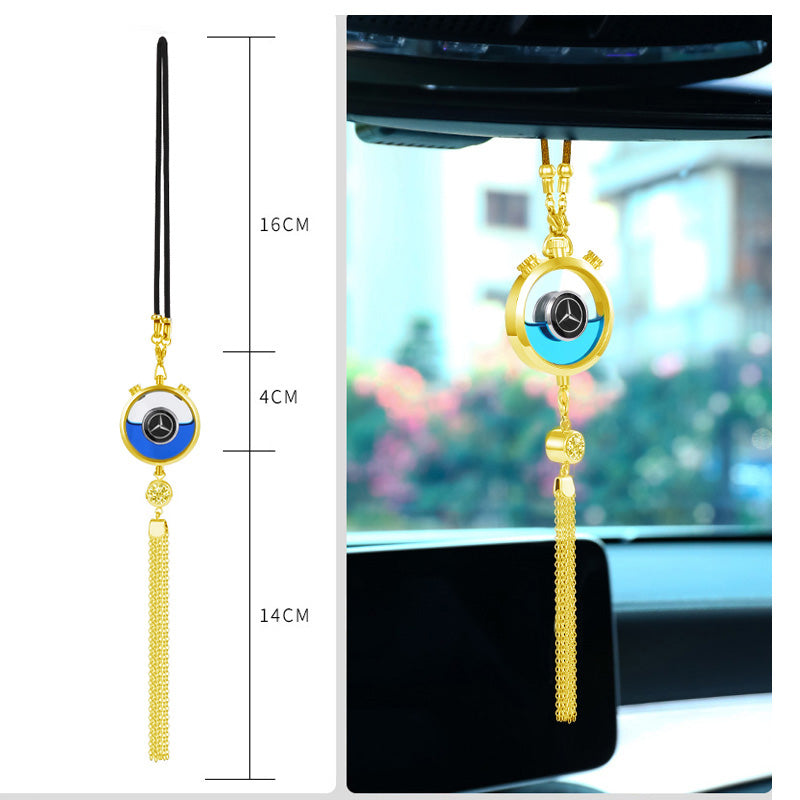 CAF-003-BENZ, Refillable Mercedes-Benz Car Air Freshener Pendant With 10ml Essential Oils