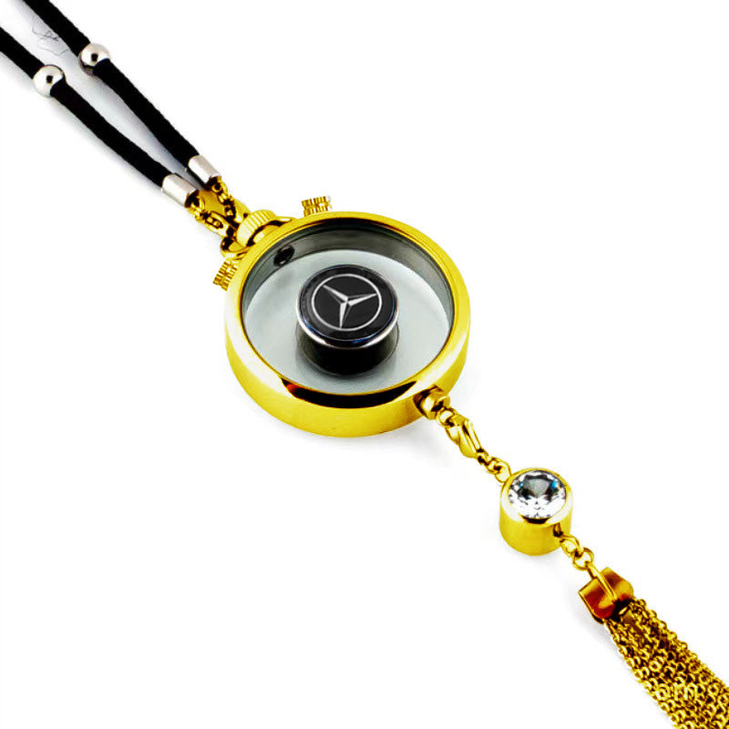 CAF-003-BENZ, Refillable Mercedes-Benz Car Air Freshener Pendant With 10ml Essential Oils