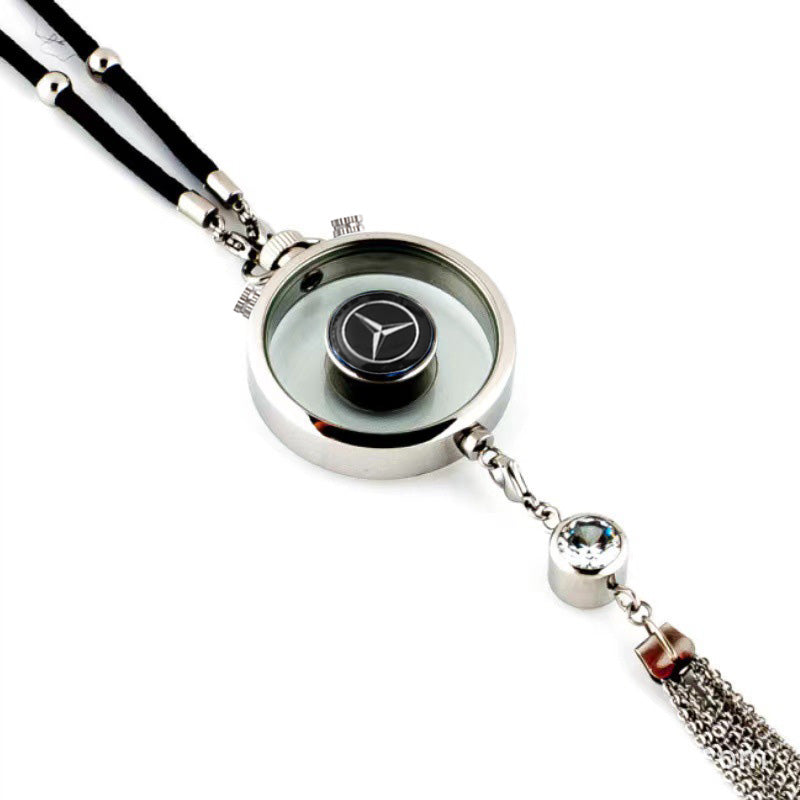 CAF-003-BENZ, Refillable Mercedes-Benz Car Air Freshener Pendant With 10ml Essential Oils