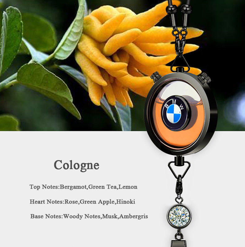 CAF-003-BMW, Refillable BMW Car Air Freshener Pendant With 10ml Essential Oils