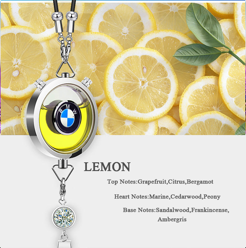 CAF-003-BMW, Refillable BMW Car Air Freshener Pendant With 10ml Essential Oils