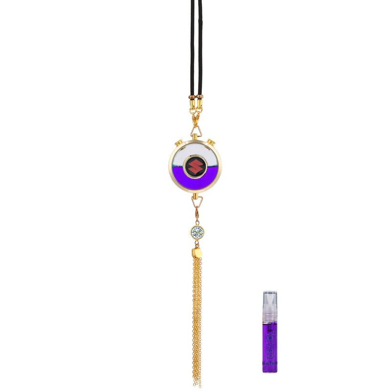 CAF-003-SUZUKI, Refillable SUZUKI Car Air Freshener Pendant With 10ml Essential Oils