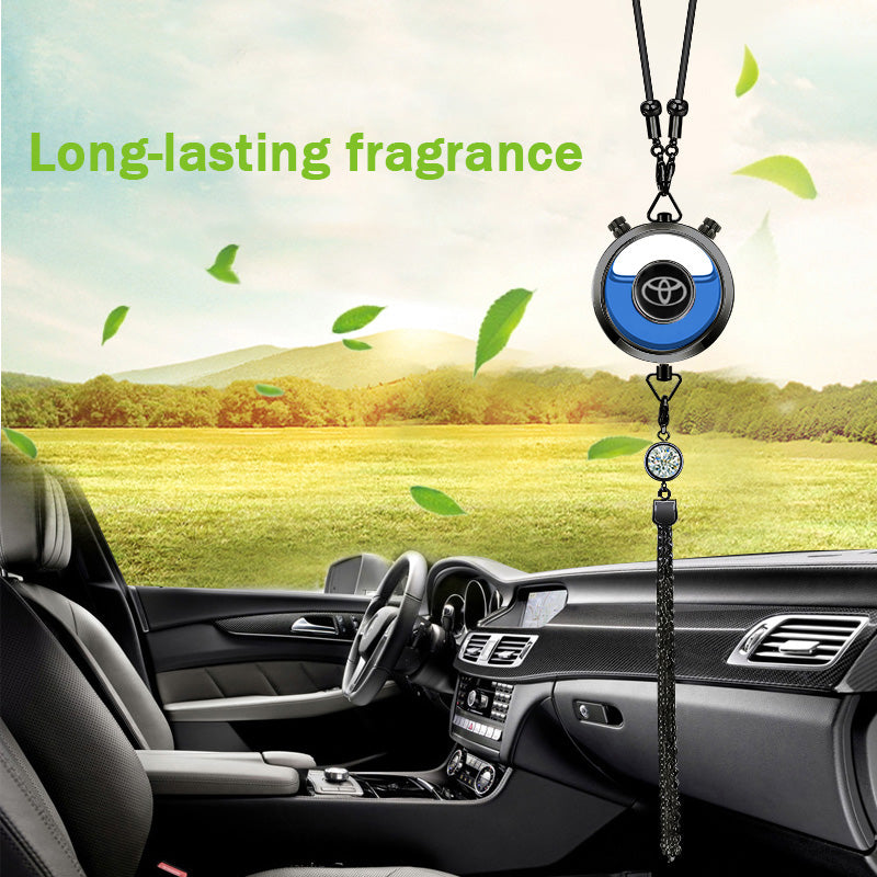 CAF-003-Toyota, Refillable TOYOTA Car Air Freshener Pendant With 10ml Essential Oils