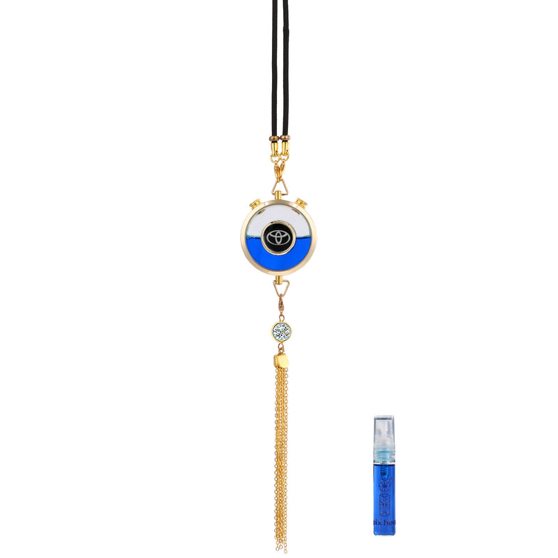 CAF-003-Toyota, Refillable TOYOTA Car Air Freshener Pendant With 10ml Essential Oils