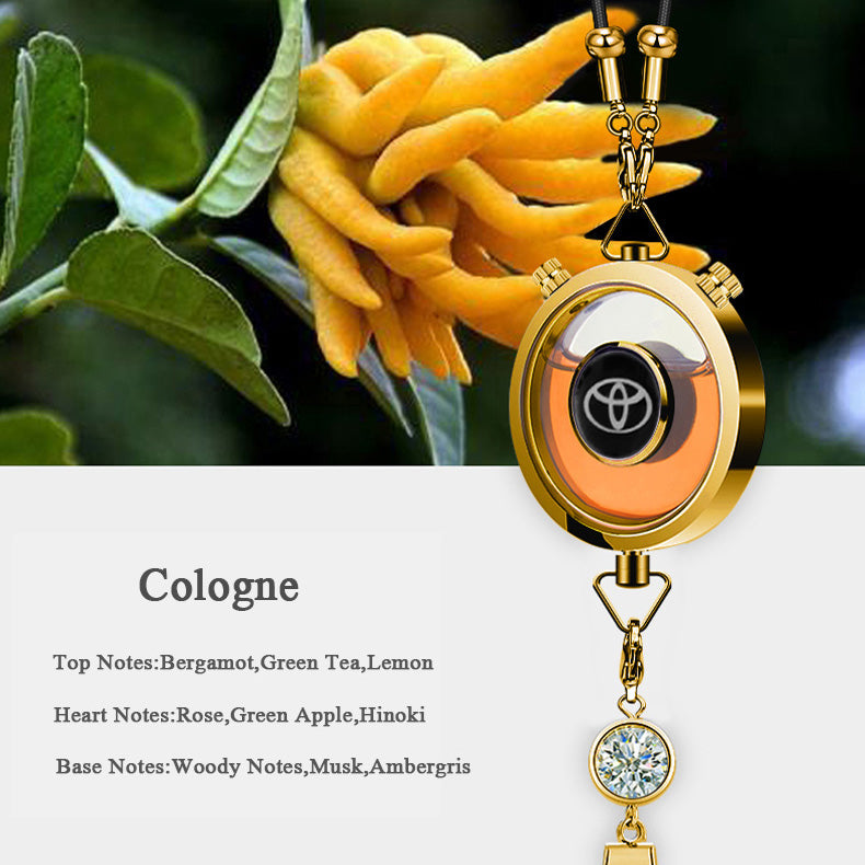 CAF-003-Toyota, Refillable TOYOTA Car Air Freshener Pendant With 10ml Essential Oils