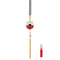CAF-003-Toyota, Refillable TOYOTA Car Air Freshener Pendant With 10ml Essential Oils