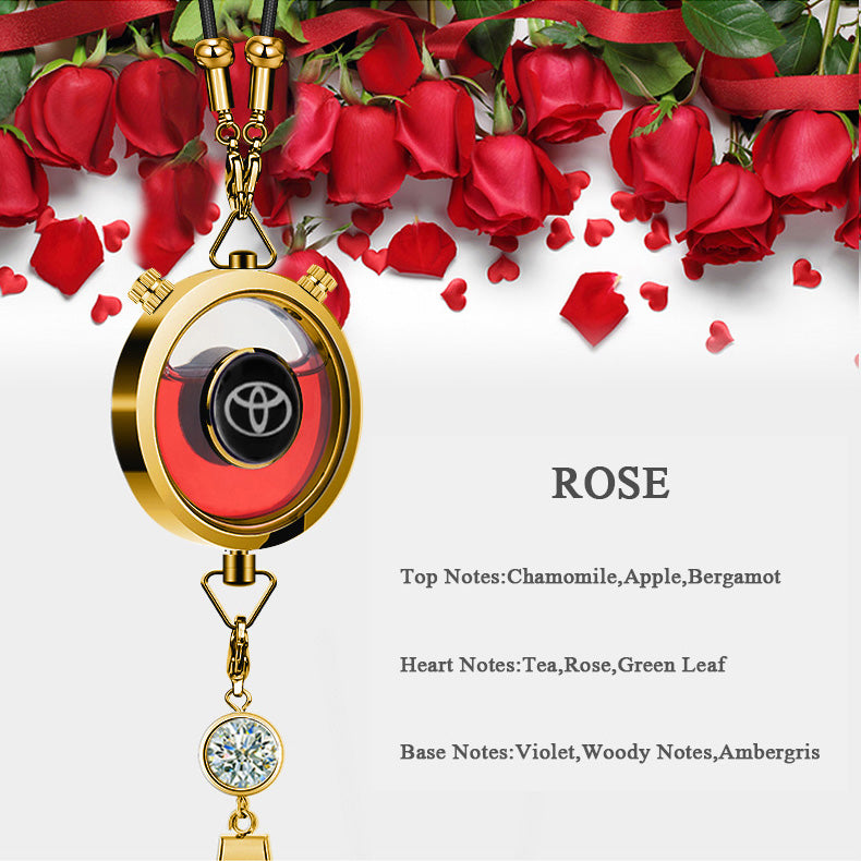 CAF-003-Toyota, Refillable TOYOTA Car Air Freshener Pendant With 10ml Essential Oils