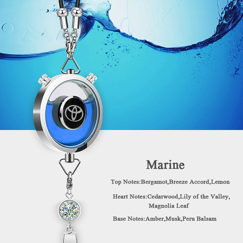 CAF-003-Toyota, Refillable TOYOTA Car Air Freshener Pendant With 10ml Essential Oils