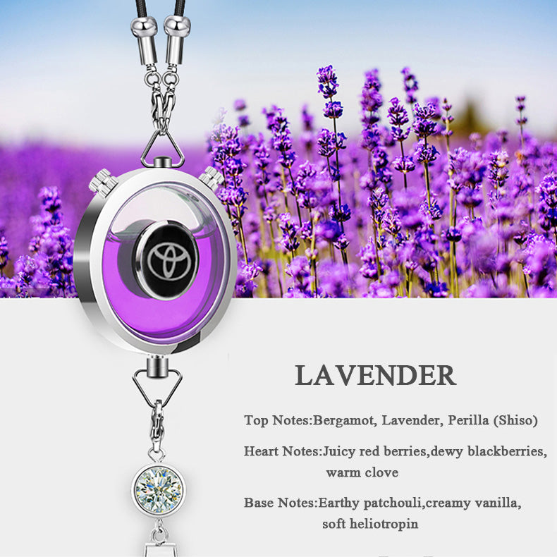 CAF-003-Toyota, Refillable TOYOTA Car Air Freshener Pendant With 10ml Essential Oils
