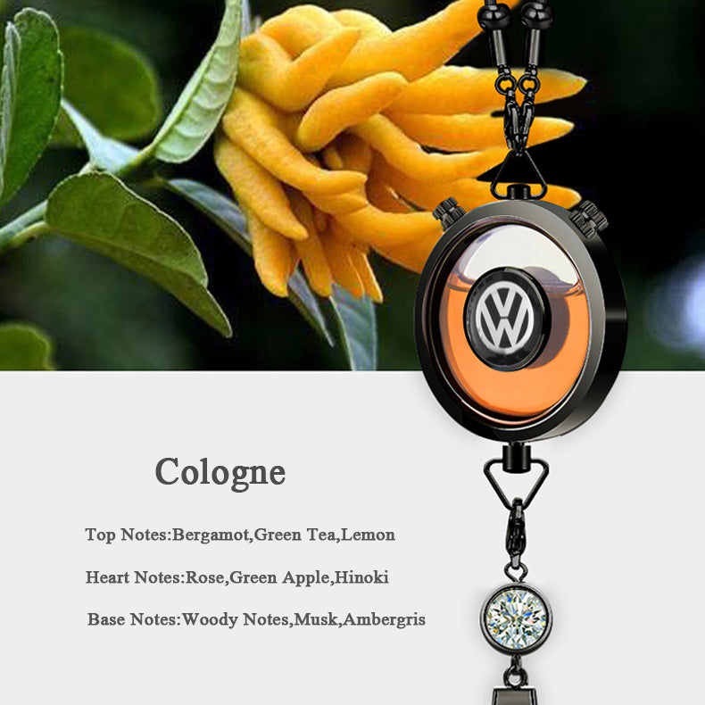 CAF-003-VW, Refillable Volkswagen Car Air Freshener Pendant With 10ml Essential Oils