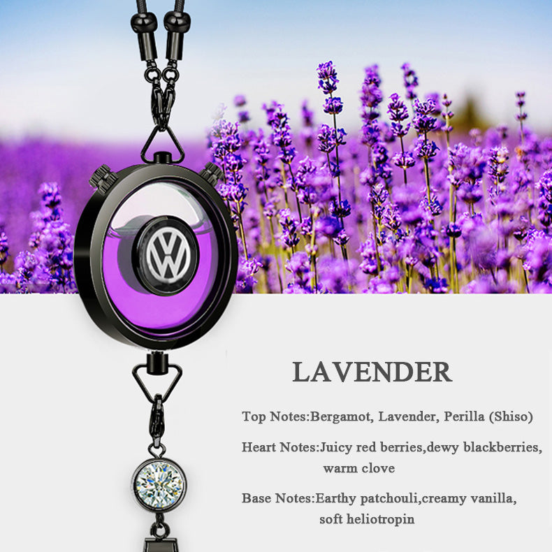 CAF-003-VW, Refillable Volkswagen Car Air Freshener Pendant With 10ml Essential Oils