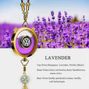 CAF-003-VW, Refillable Volkswagen Car Air Freshener Pendant With 10ml Essential Oils