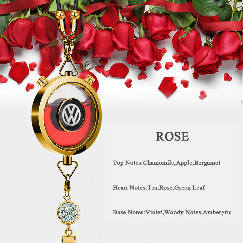 CAF-003-VW, Refillable Volkswagen Car Air Freshener Pendant With 10ml Essential Oils