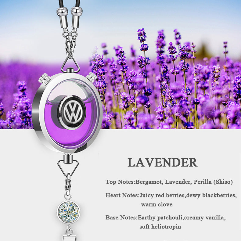 CAF-003-VW, Refillable Volkswagen Car Air Freshener Pendant With 10ml Essential Oils