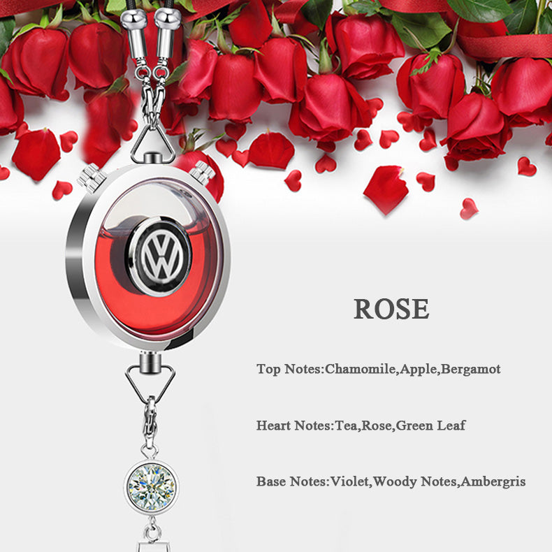 CAF-003-VW, Refillable Volkswagen Car Air Freshener Pendant With 10ml Essential Oils