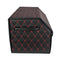 CBB-001, Quilted Car Boot Organizer - Lightweight, Insert-Style Storage Box with Diamond Pattern & Metal Clasp for Sedan, SUV, MPV, Trunk Storage Organizer