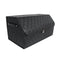 CBB-001, Quilted Car Boot Organizer - Lightweight, Insert-Style Storage Box with Diamond Pattern & Metal Clasp for Sedan, SUV, MPV, Trunk Storage Organizer