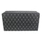 CBB-001, Quilted Car Boot Organizer - Lightweight, Insert-Style Storage Box with Diamond Pattern & Metal Clasp for Sedan, SUV, MPV, Trunk Storage Organizer