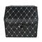 CBB-001, Quilted Car Boot Organizer - Lightweight, Insert-Style Storage Box with Diamond Pattern & Metal Clasp for Sedan, SUV, MPV, Trunk Storage Organizer