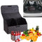 CBB-001, Quilted Car Boot Organizer - Lightweight, Insert-Style Storage Box with Diamond Pattern & Metal Clasp for Sedan, SUV, MPV, Trunk Storage Organizer