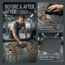 CBM-AUDI-A3-HB-1220-TOP-CF, AUDI A3 Hatchback Upper Boot Mat – Raised Edge TPV, Carbon-Style Pattern Texture