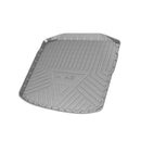 CBM-AUDI-A3-SD-1220-LP-CF, AUDI A3 Sedan Lower Position Boot Mat – Raised Edge TPV, Carbon-Style Pattern Texture