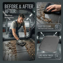 CBM-AUDI-A3-SD-1220-LP-CF, AUDI A3 Sedan Lower Position Boot Mat – Raised Edge TPV, Carbon-Style Pattern Texture