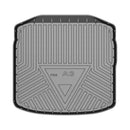 CBM-AUDI-A3-SD-1220-LP-CF, AUDI A3 Sedan Lower Position Boot Mat – Raised Edge TPV, Carbon-Style Pattern Texture