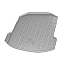 CBM-AUDI-A3-SD-2125-CF, AUDI A3/8Y SENDA 2021~2025 Boot Mat – Raised Edge TPV, Carbon-Style Pattern Texture
