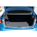 CBM-AUDI-A3-SD-2125-CF, AUDI A3/8Y SENDA 2021~2025 Boot Mat – Raised Edge TPV, Carbon-Style Pattern Texture