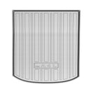 CBM-AUDI-A4-0425-CF, AUDI A4 2009~2025 Boot Mat – Raised Edge TPV, Carbon-Style Pattern Texture