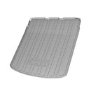 CBM-AUDI-A6-1925-CF, AUDI A6 2019~2025 Boot Mat – Raised Edge TPV, Carbon-Style Pattern Texture