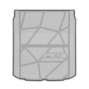 CBM-AUDI-A7-1925-CF, AUDI A7/4K8/C8 Sportback 2019~2025 Boot Mat – Raised Edge TPV, Carbon-Style Pattern Texture