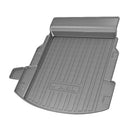 CBM-AUDI-A8-1825-CF, AUDI A8/D5/N4 2018~2025 Boot Mat – Raised Edge TPV, Carbon-Style Pattern Texture