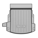 CBM-AUDI-A8-1825-CF, AUDI A8/D5/N4 2018~2025 Boot Mat – Raised Edge TPV, Carbon-Style Pattern Texture