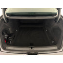CBM-AUDI-A8-1825-CF, AUDI A8/D5/N4 2018~2025 Boot Mat – Raised Edge TPV, Carbon-Style Pattern Texture