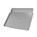 CBM-AUDI-Q3-1925-LP-CF, AUDI Q3 2019~2025 Lower Position Boot Mat – Raised Edge TPV, Carbon-Style Pattern Texture