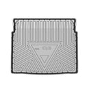 CBM-AUDI-Q3-1925-LP-CF, AUDI Q3 2019~2025 Lower Position Boot Mat – Raised Edge TPV, Carbon-Style Pattern Texture