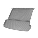 CBM-AUDI-Q7-1623-CF, AUDI Q7 5&7 Seater 2016~2023 Boot Mat – Raised Edge TPV, Carbon-Style Pattern Texture