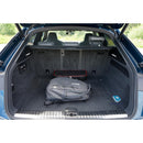 CBM-AUDI-Q8-1924-CF, AUDI Q8,Q8 RS/4M8 2019~2024 Boot Mat – Raised Edge TPV, Carbon-Style Pattern Texture