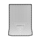 CBM-BMW-5S-G30-CF, BMW 5 Series G30 2017~2023 Boot Mat – Raised Edge TPV, Carbon-Style Pattern Texture