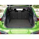 CBM-BMW-X2-24+CF, BMW X2/iX2 2024+/U10 Boot Mat – Raised Edge TPV, Carbon-Style Pattern Texture