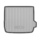 CBM-BMW-X4-1924-CF, BMW X4/X4 M 2019~2024(G02/F98) Boot Mat – Raised Edge TPV, Carbon-Style Pattern Texture